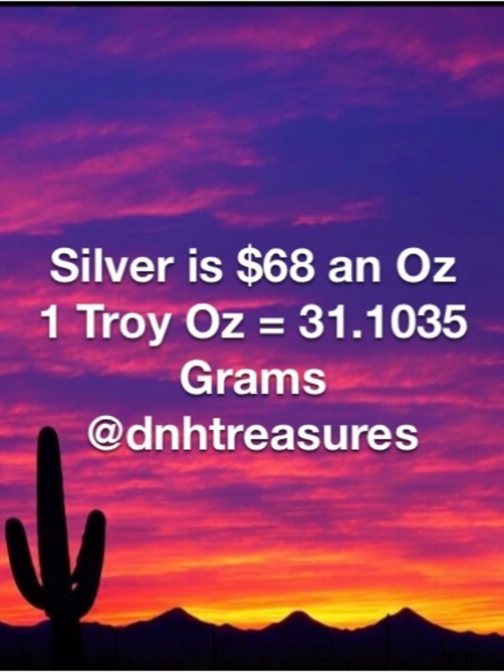 ❤️ Silver Price ❤️